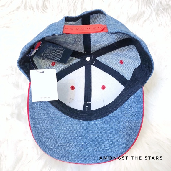 Tommy Hilfiger Urban Outfitters Denim Snapback Hat - Picture 7 of 8